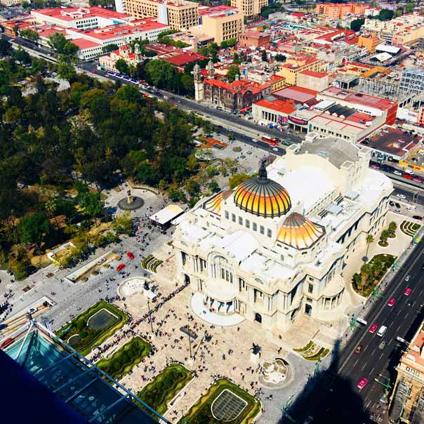 Palacio de bellas artes de la ciudad de México