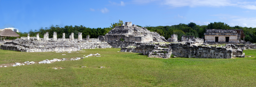 El rey ruinas arqueológicas en Cancún México