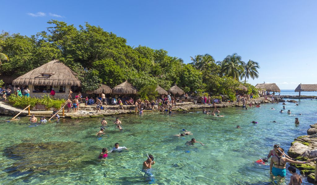 Parque ecoturístico en la Riviera Maya mexicana