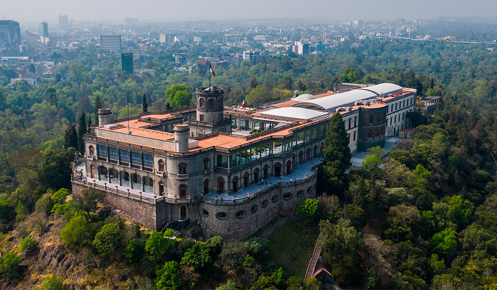 lugares de méxico, Castillo de Chapultepec
