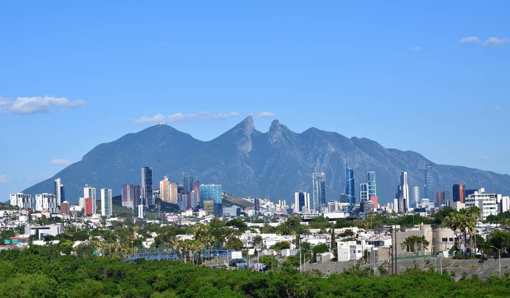 Cerro de la Silla en Monterrey, México. Monterrey Nuevo León