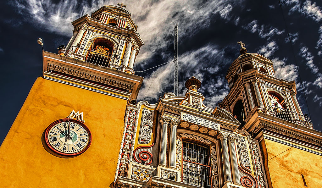 Iglesia de la Gran Pirámide de Cholula México