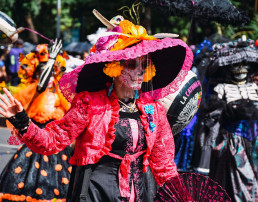 Día de Muertos en CDMX catrina tradicional de México