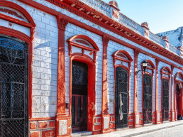 dificios coloniales, la histórica ciudad fortificada de Campeche,
